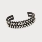 Vintage Black Plastic Bangle - Image 4